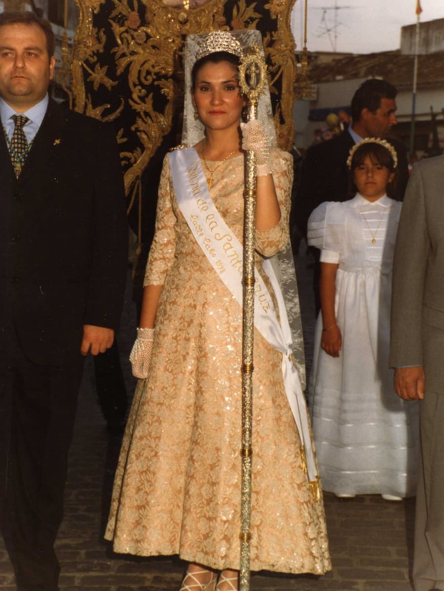 Procesión Santa Cruz Calle Cabo 1998